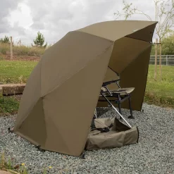 Korum Graphit Schirm/Shelter, 50" -Korum Verkäufe Korum 50 Graphite Brolly Shelter 2