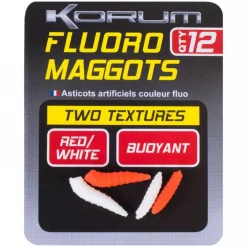 Korum Künstliche Naturmaden, Fluoro -Korum Verkäufe korum artificial fluoro maggots 1.jpg
