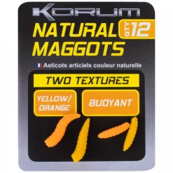 Korum Künstliche Naturmaden, Fluoro -Korum Verkäufe korum artificial fluoro maggots 3.jpg