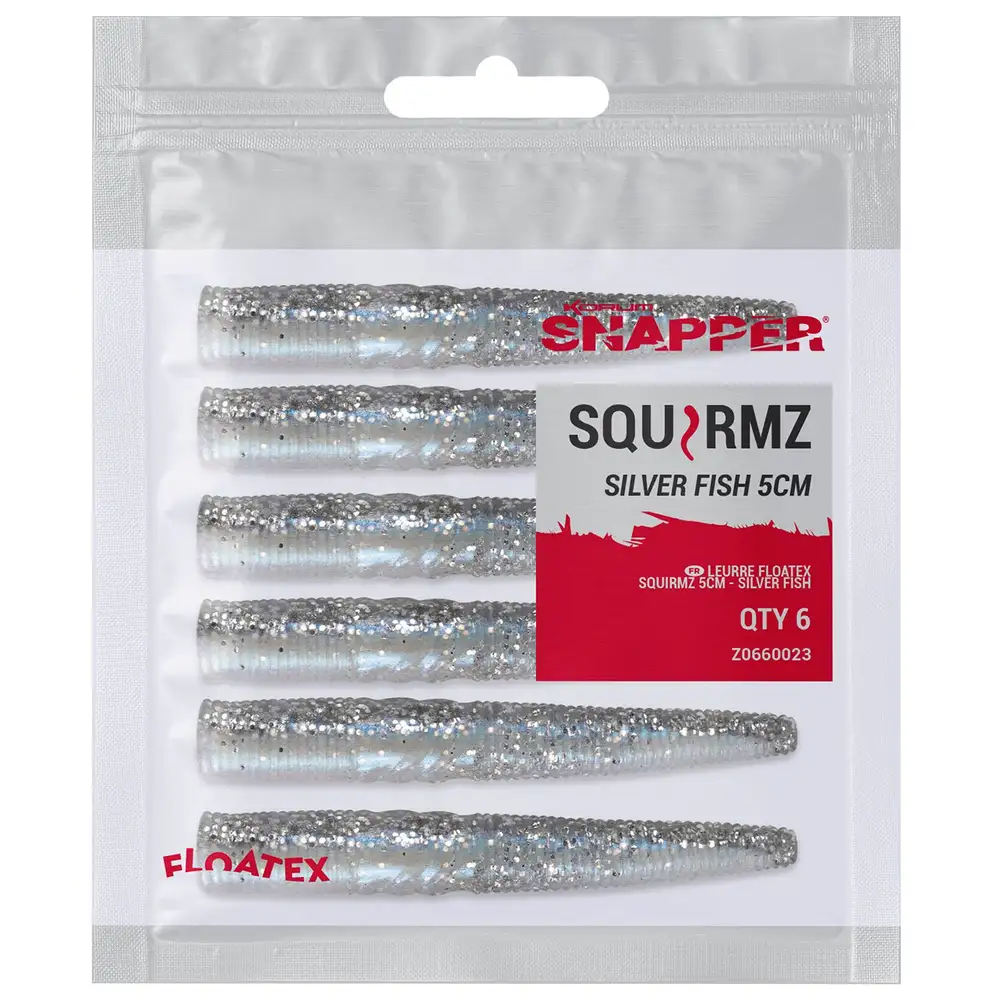 Korum Snapper Floatex Squirmz, 5cm 6 Korum Snapper Floatex Squirmz, 5cm – Bild 4