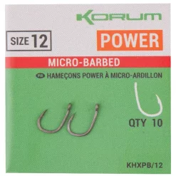 Korum Xpert Power Haken, Widerhaken -Korum Verkäufe korum xpert power hook mirco barbed 2